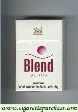 Blend Ultima cigarettes hard box